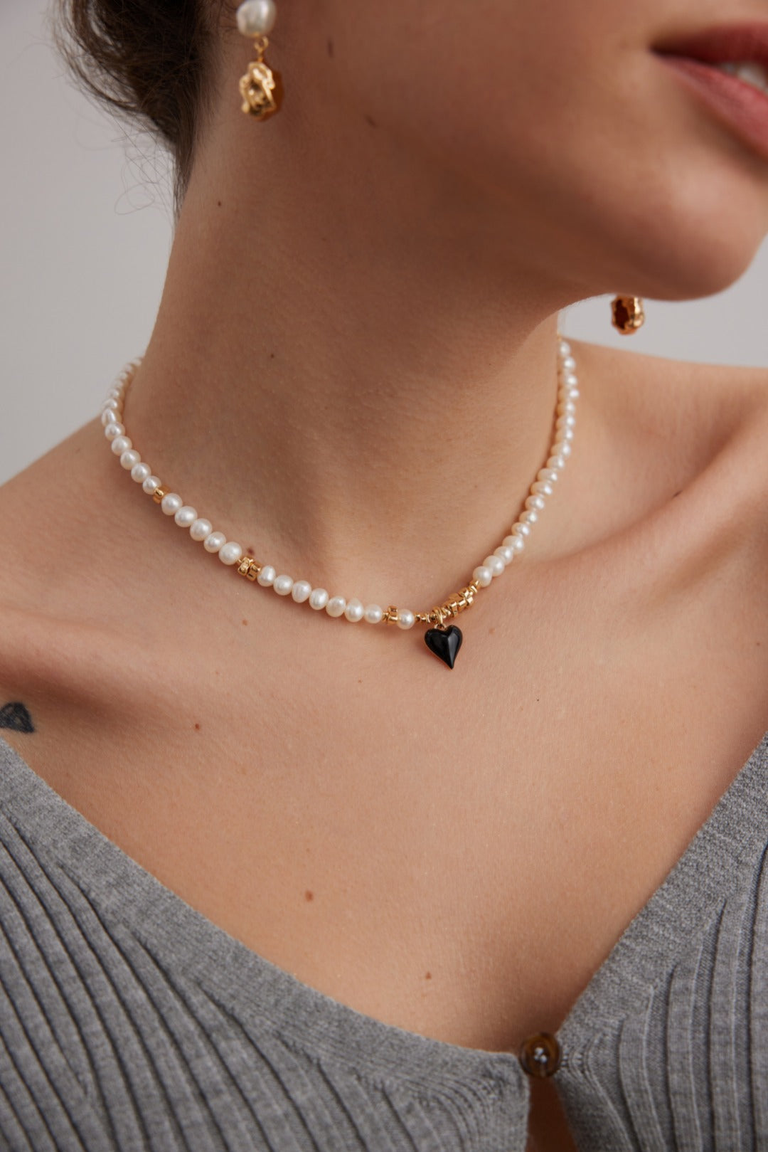 Enchanted Heart Choker