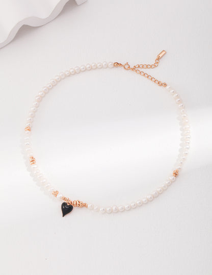 Enchanted Heart Choker