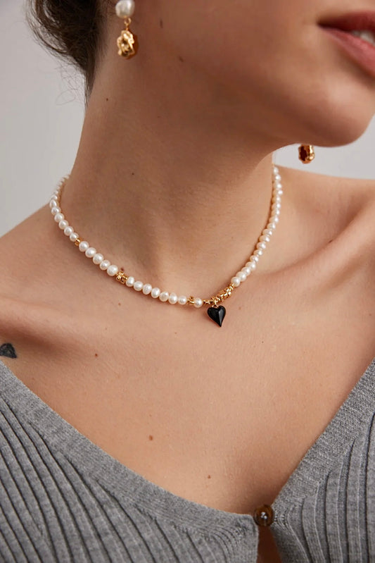 Enchanted Heart Choker