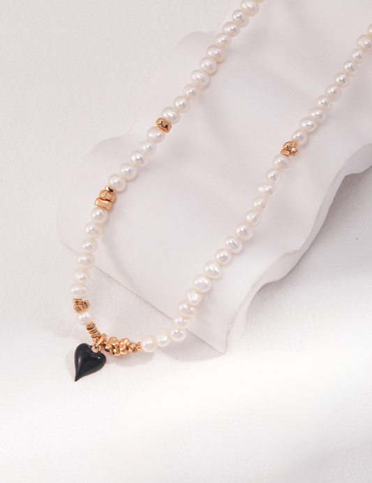 Enchanted Heart Choker